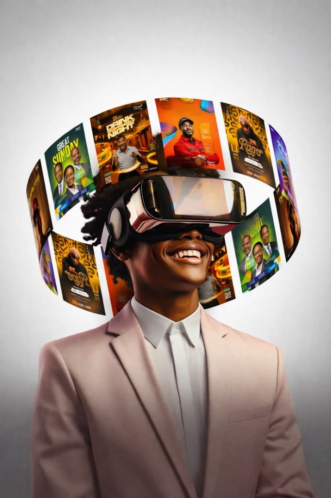 Engaging Social Media Content Creation - 3D VR creator with floating video cards